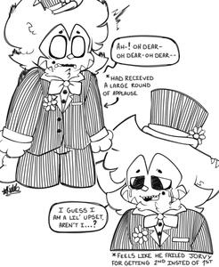 b&w sketch