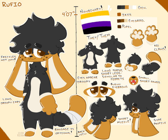 ref. sheet - $60.00